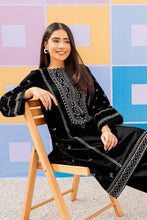 Load image into Gallery viewer, Arushi Black 2Pc - Embroidered Dress
