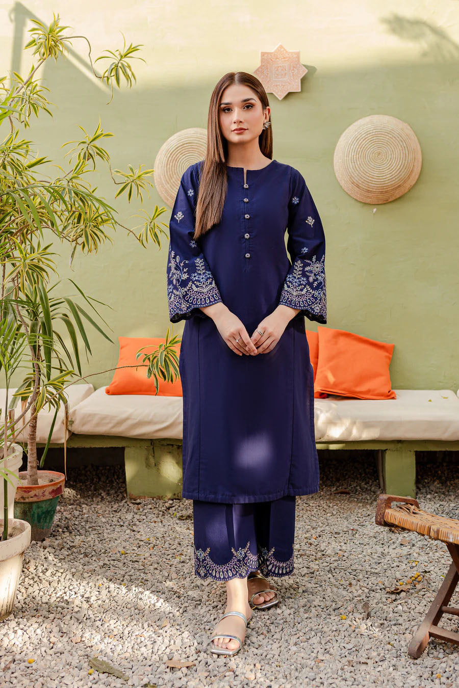 Blue - Vanda Orchid Shirt