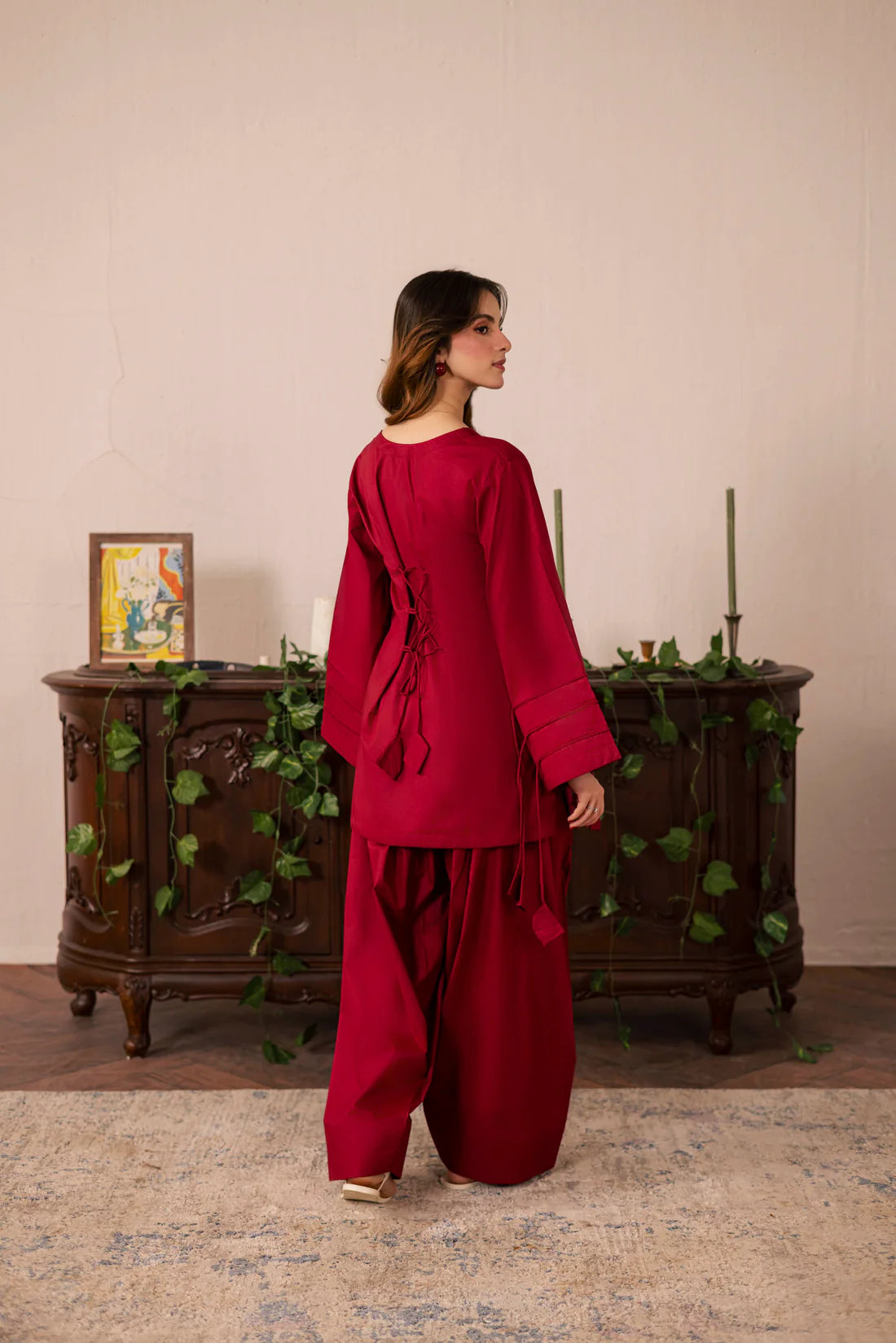Maroon Co-Ord Set