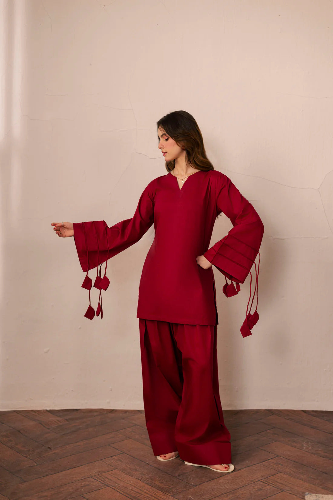 Maroon Co-Ord Set