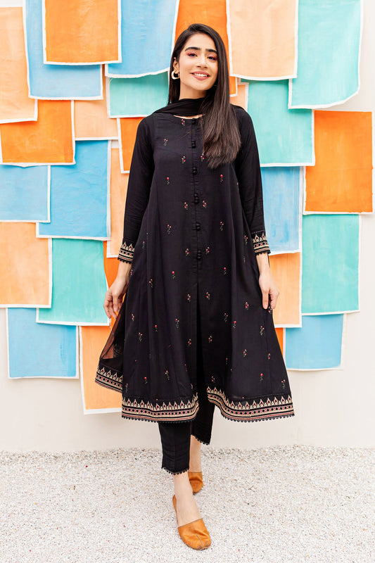 03-PC  Embroidered Dress