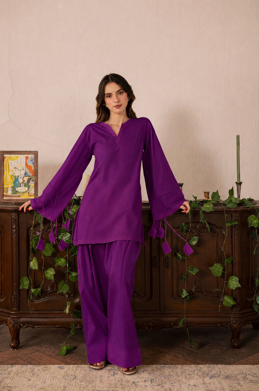 Plum Purple Co-Ord Set