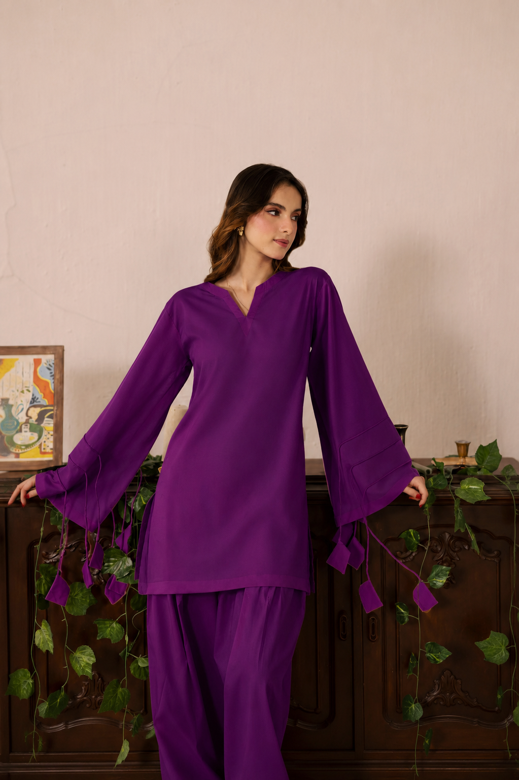 Plum Purple Co-Ord Set